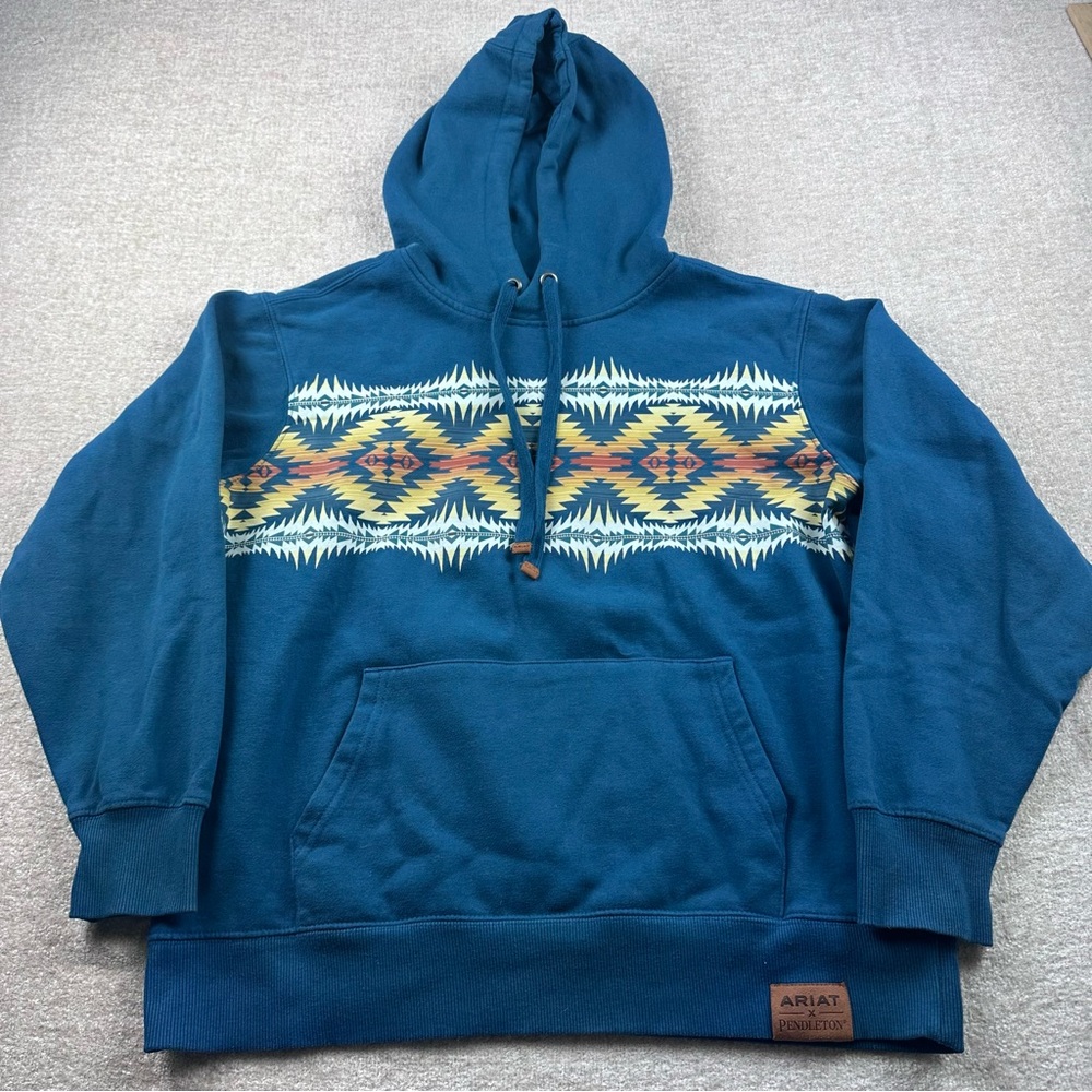 Ariat x Pendleton Aztec Night Dance Women’s Hoodie Size Large (Style 10036951)